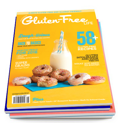 4 issue subscription to Australian Gluten-Free Life magazine