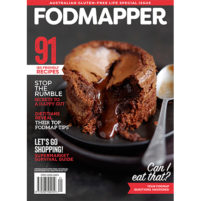 The first low FODMAP magazine cover