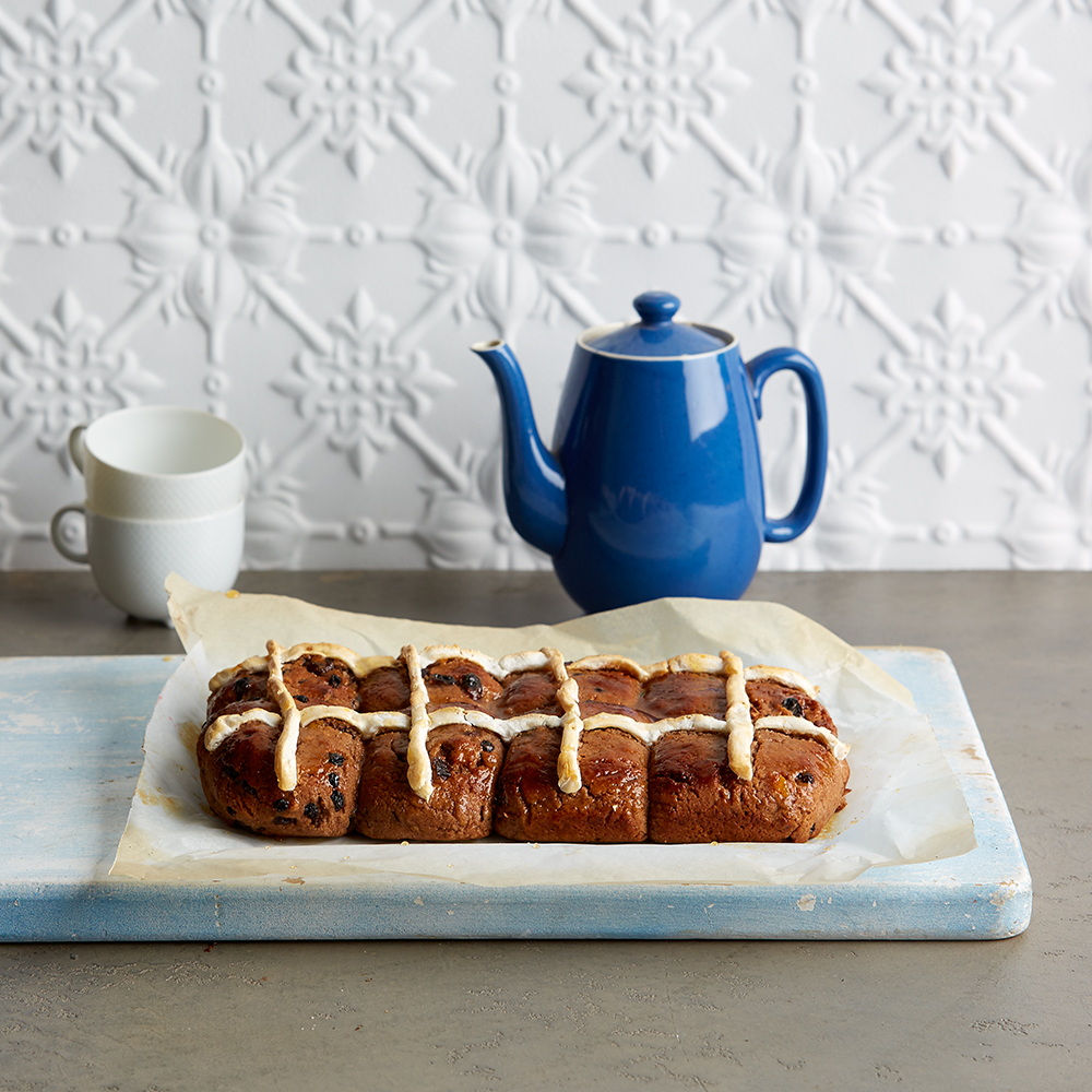 Dairy-and-gluten-free hot cross buns