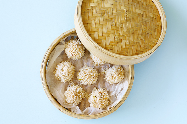 Steamed-chicken-and-rice-balls-gluten-free-and-healthy