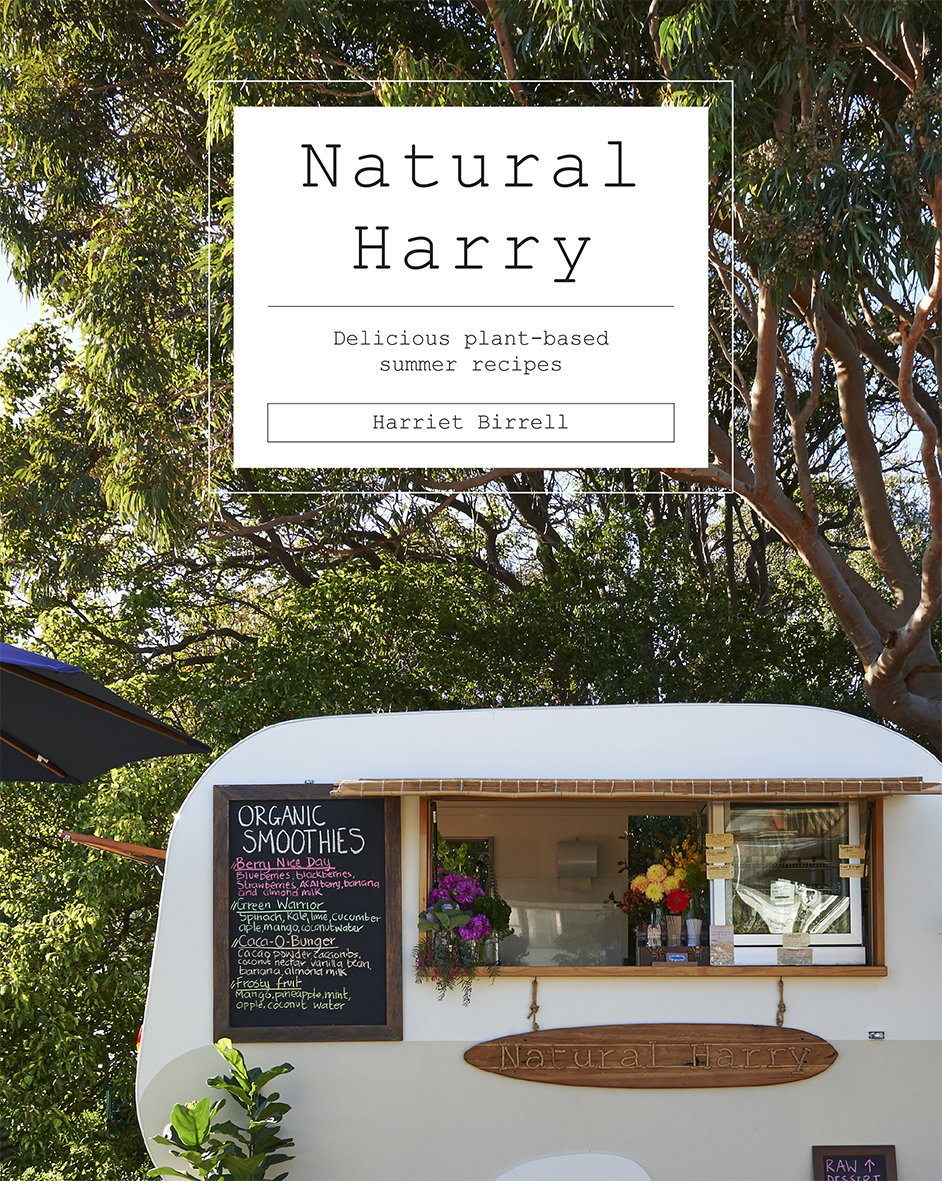 Cover of Natural Harry Cookbook.